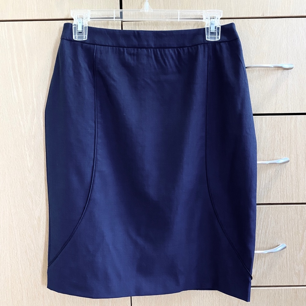 Hugo Boss Pencil Skirt - Blue